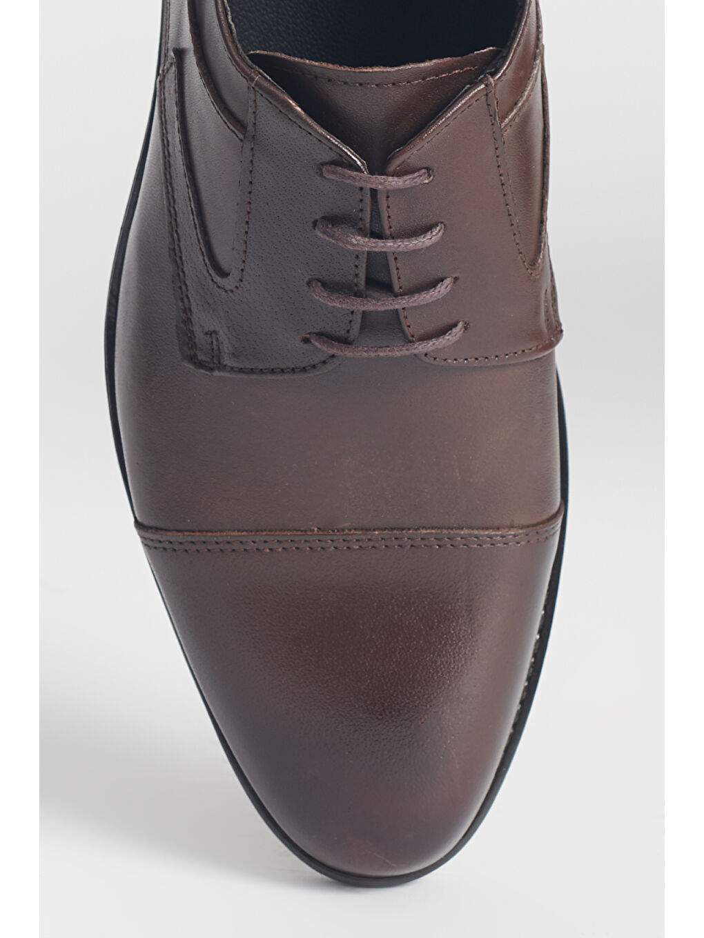 Erkek Kahverengi Klasik Deri Ayakkabı-3