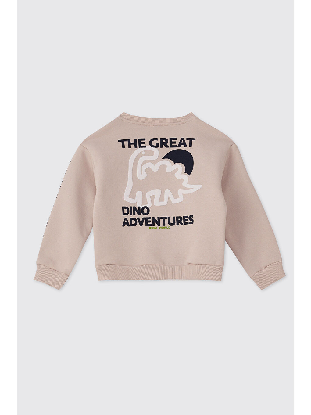 Bej Erkek Bebek Taş Sweatshirt-1