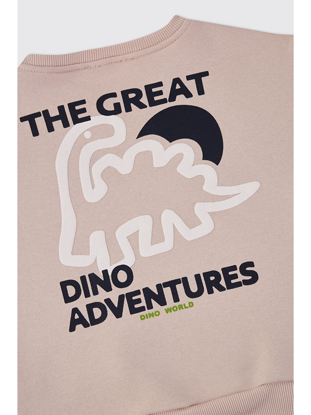 Bej Erkek Bebek Taş Sweatshirt-2