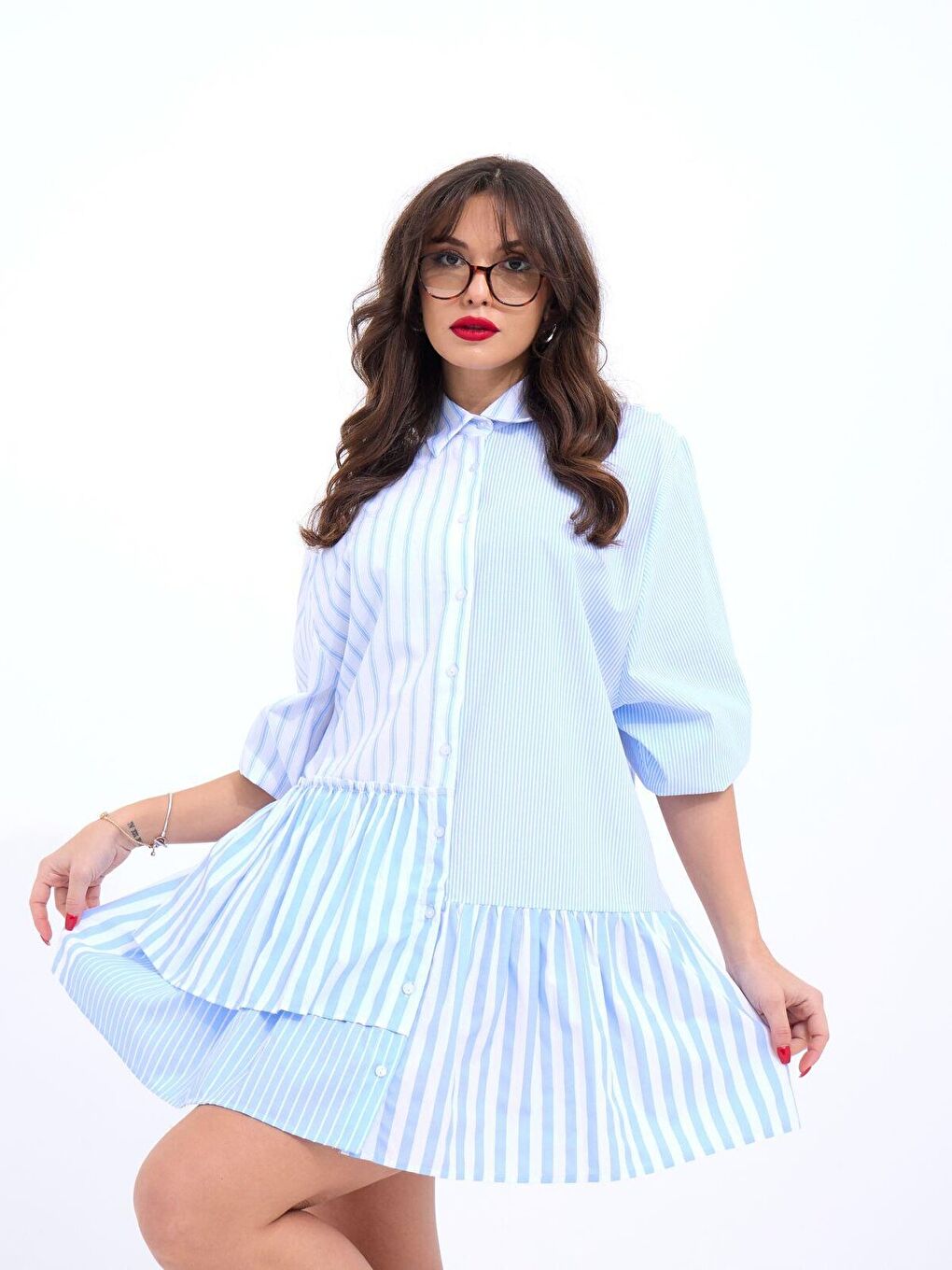 Mavi 6311 ELBİSE-MAVİ-2