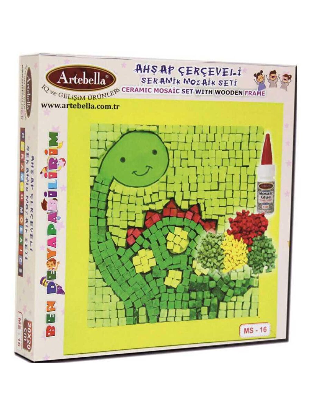 Artebella Karışık Seramik Mozaik Set 20x20cm MS-16 - 2