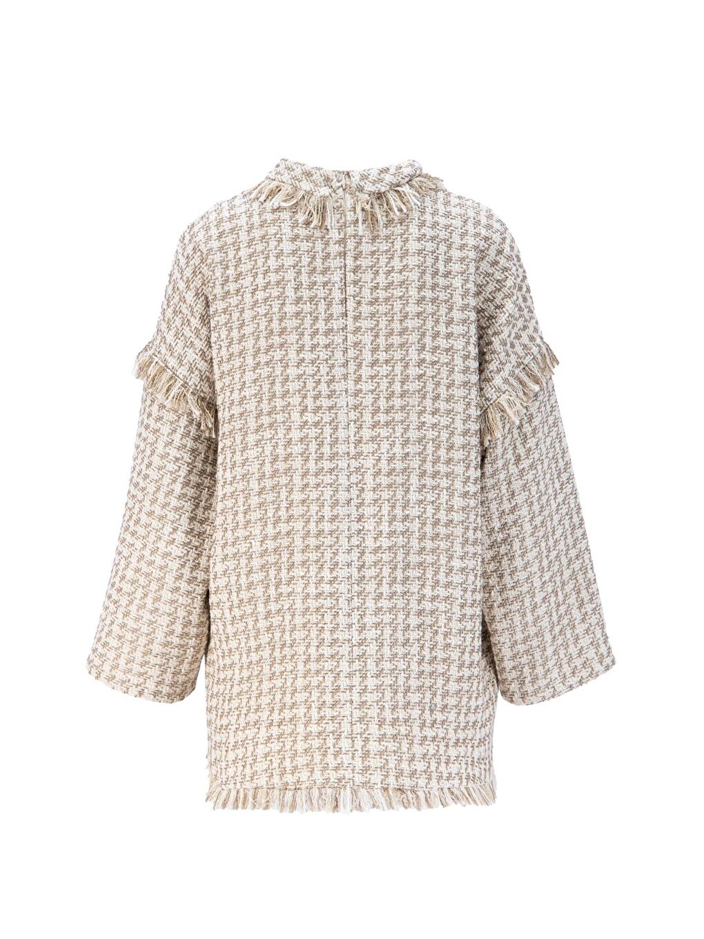 Bej Tüvit Bluz 24K3613 Ekru-5