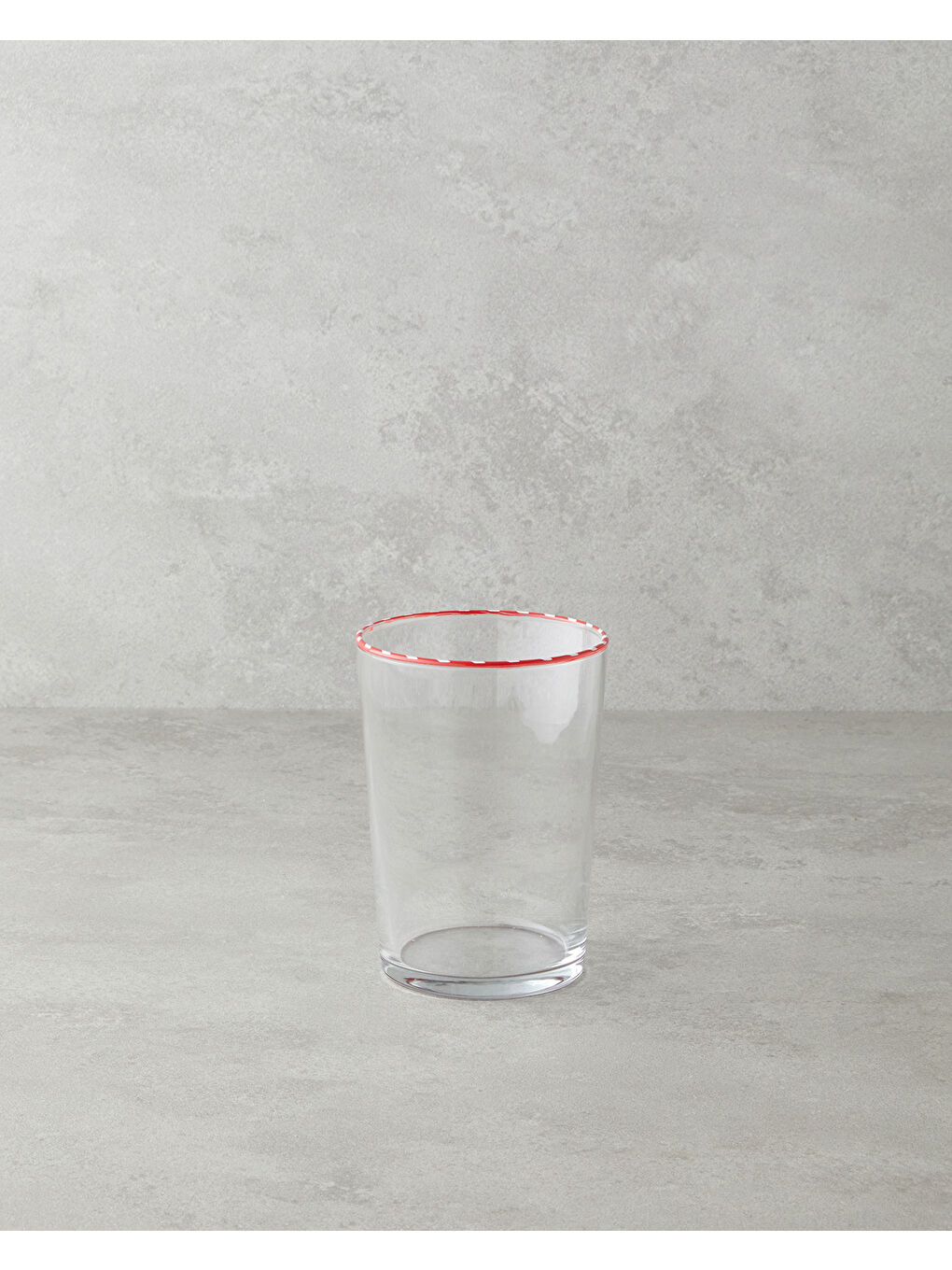 Candy Cane Stripe Cam Bardak 510 ML Kırmızı