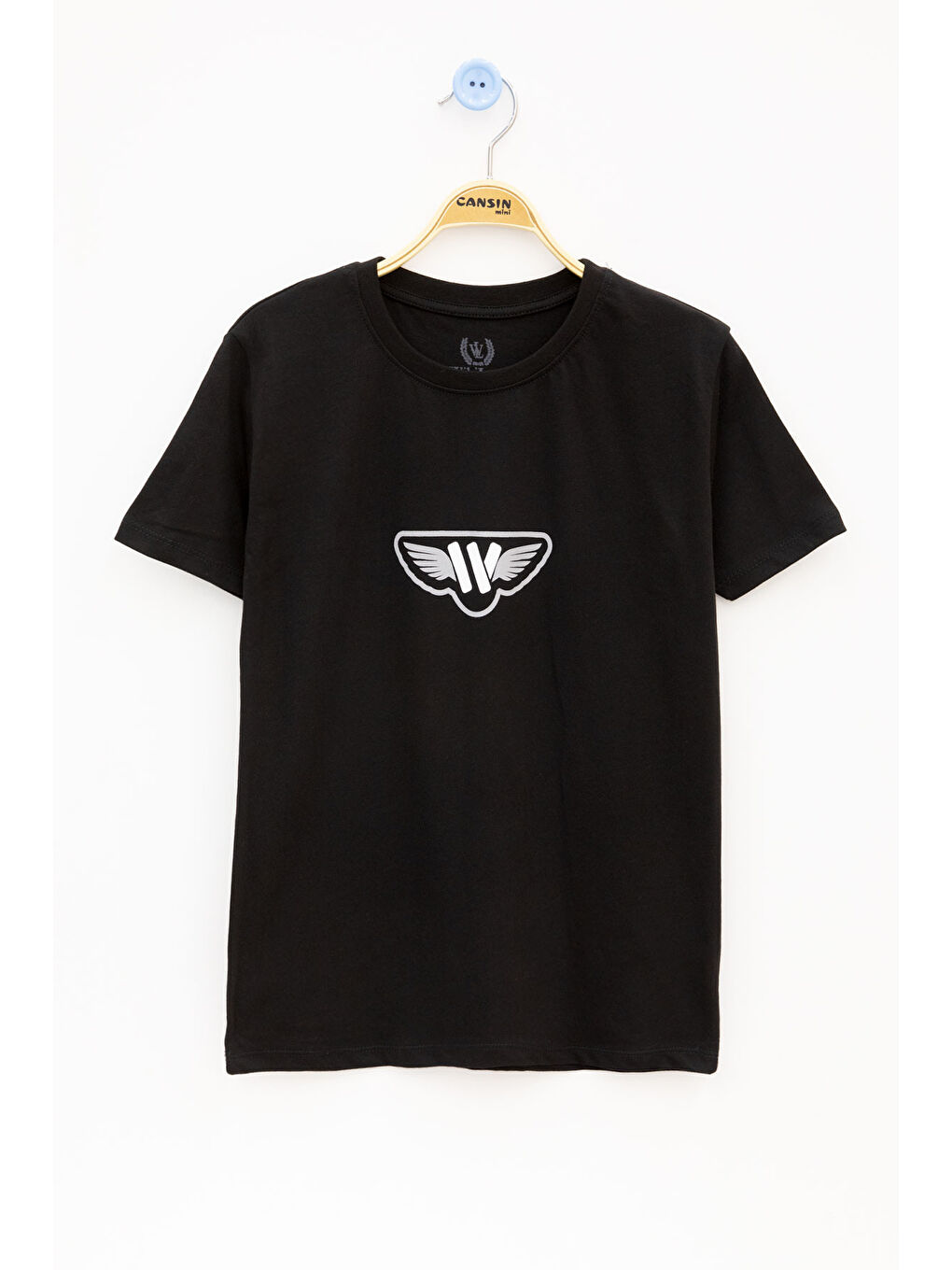 İndigo Keten Gömlekli Bisiklet Yaka Baskılı Tişörtlü Erkek Çocuk 2li Takım 20259-4