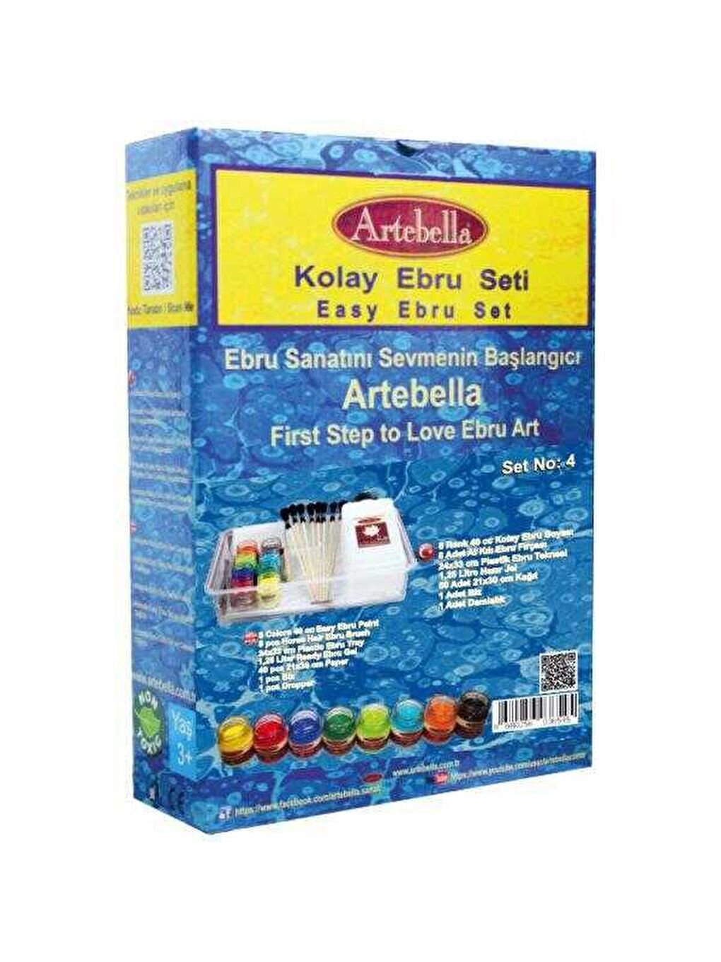 Artebella Karışık Kolay Ebru Seti No:4 - 3