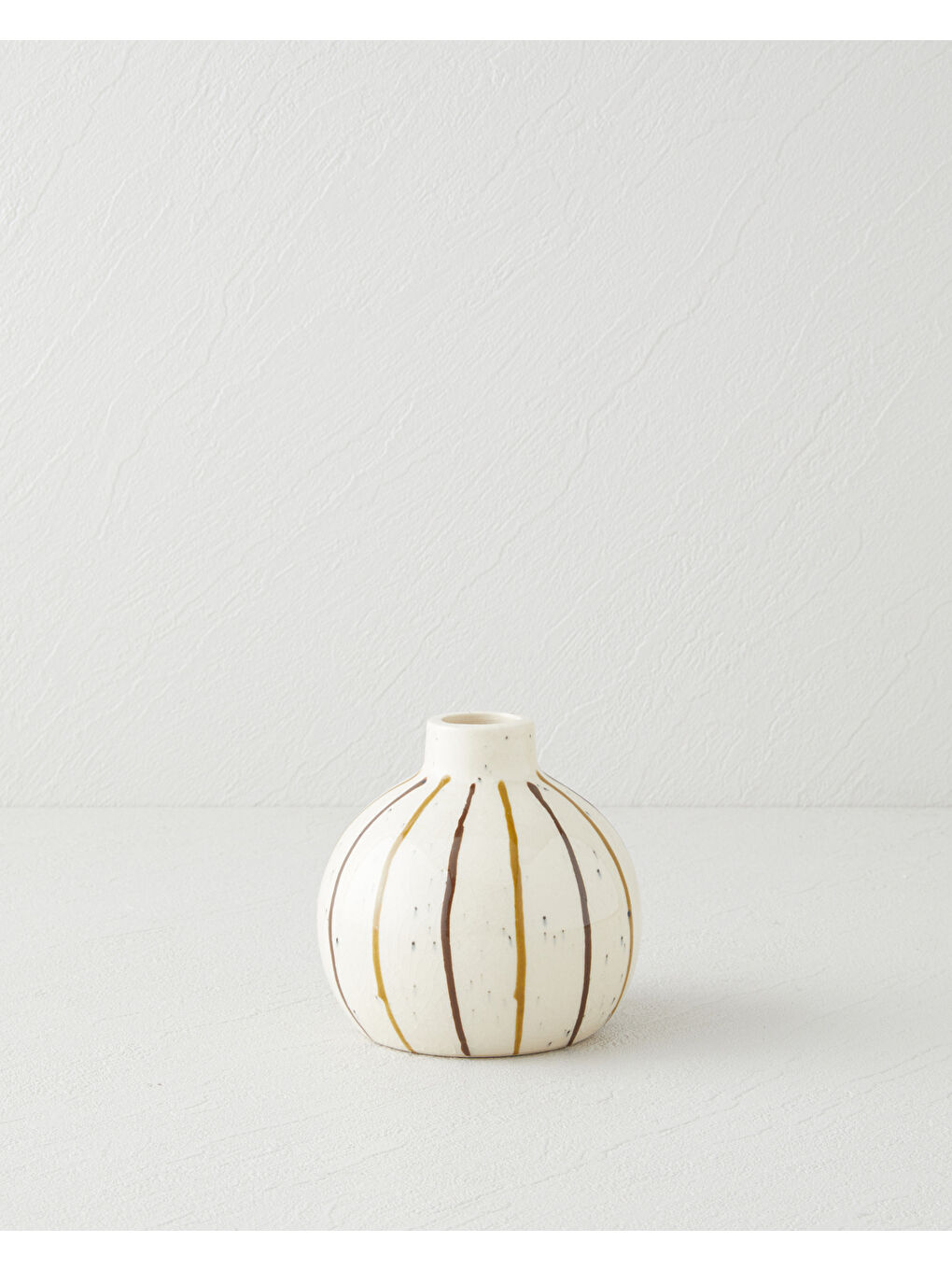 Ekru Jolie Vazo 13 cm Krem