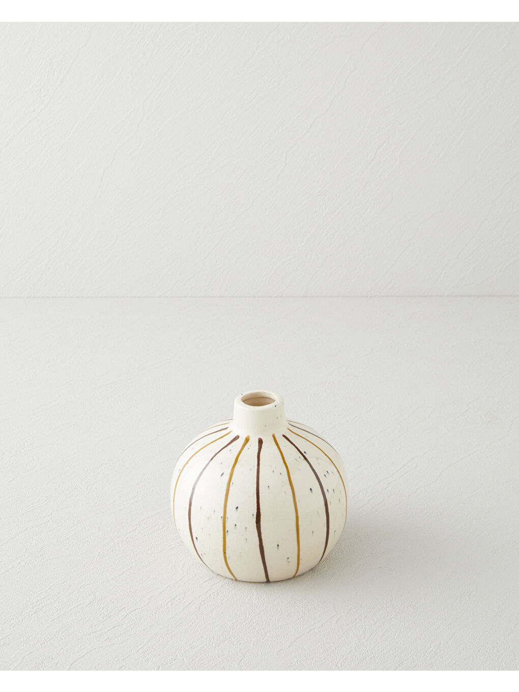 Ekru Jolie Vazo 13 cm Krem-1