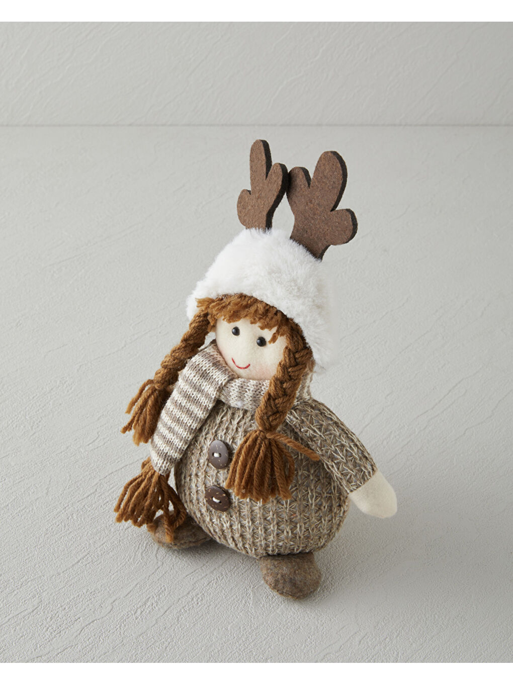 Kahverengi Angel Dekoratif Obje 15 cm Kahve-1