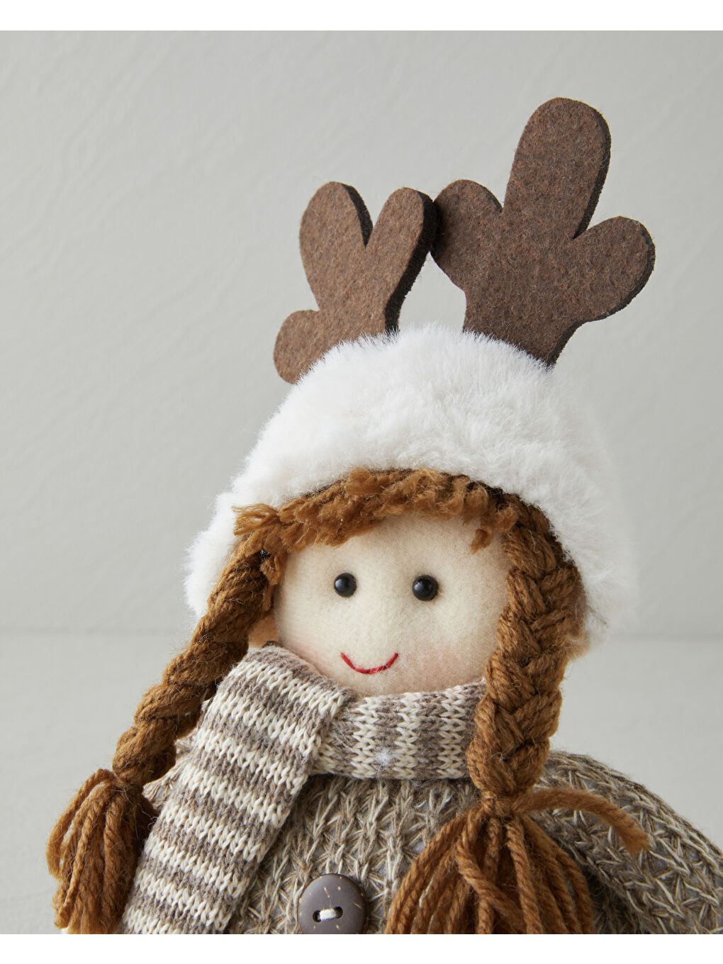 Kahverengi Angel Dekoratif Obje 15 cm Kahve-2