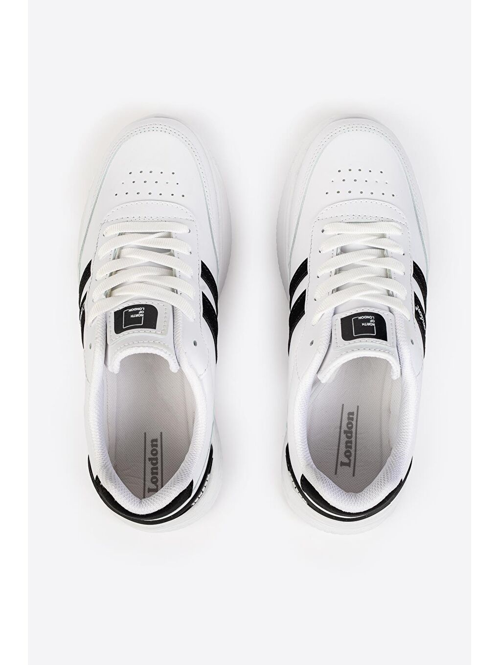 Siyah Street Style Günlük Sneaker-3