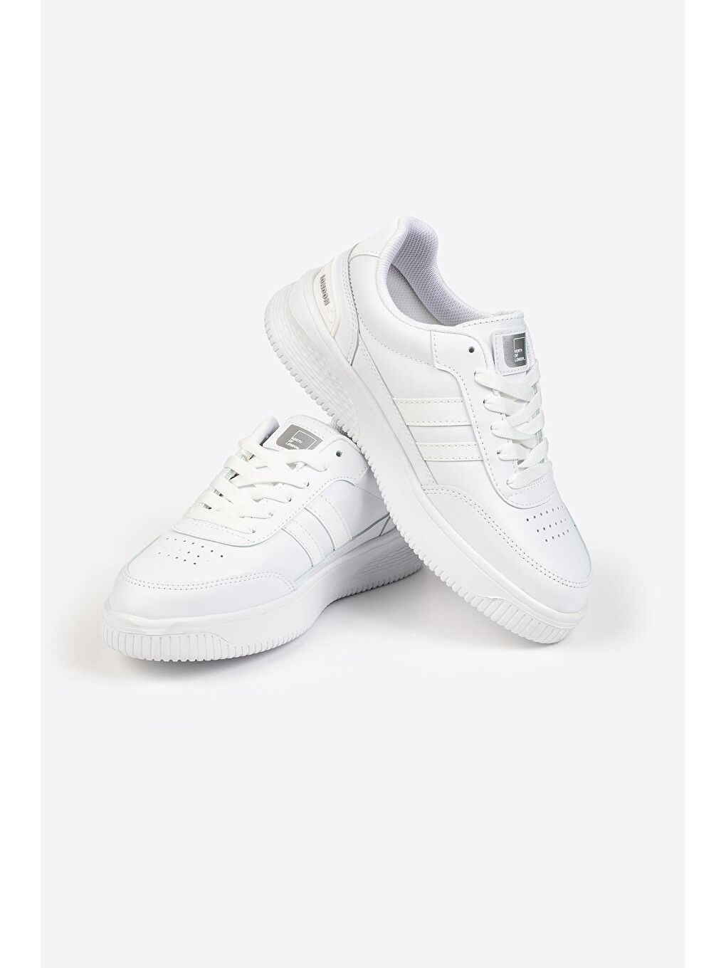 Beyaz Street Style Günlük Sneaker-2