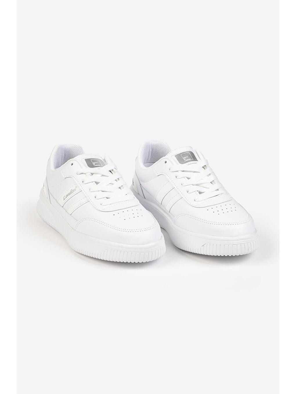 Beyaz Street Style Günlük Sneaker-5