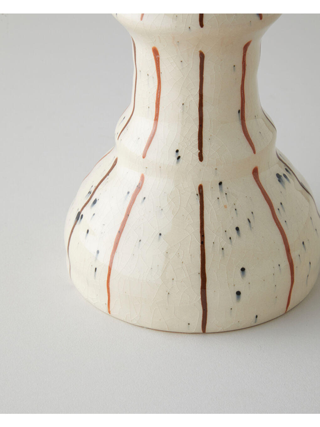 Ekru Lilie Şamdan 25,5 cm Krem-2