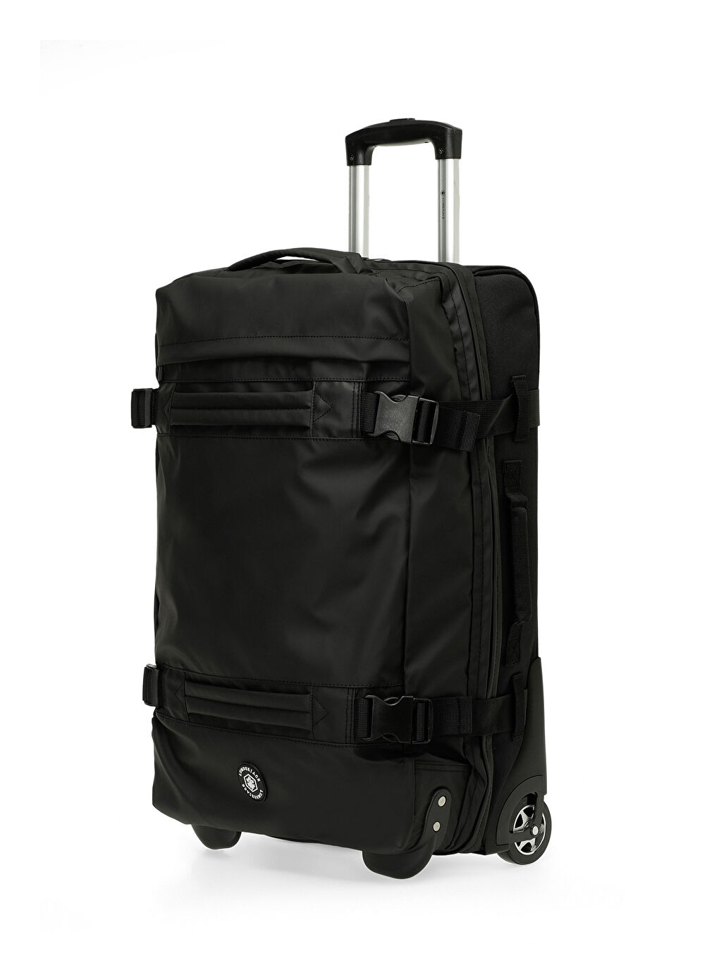 TEKSTIL OXFORD -O 5FX Siyah Unisex Orta Boy Valiz-1