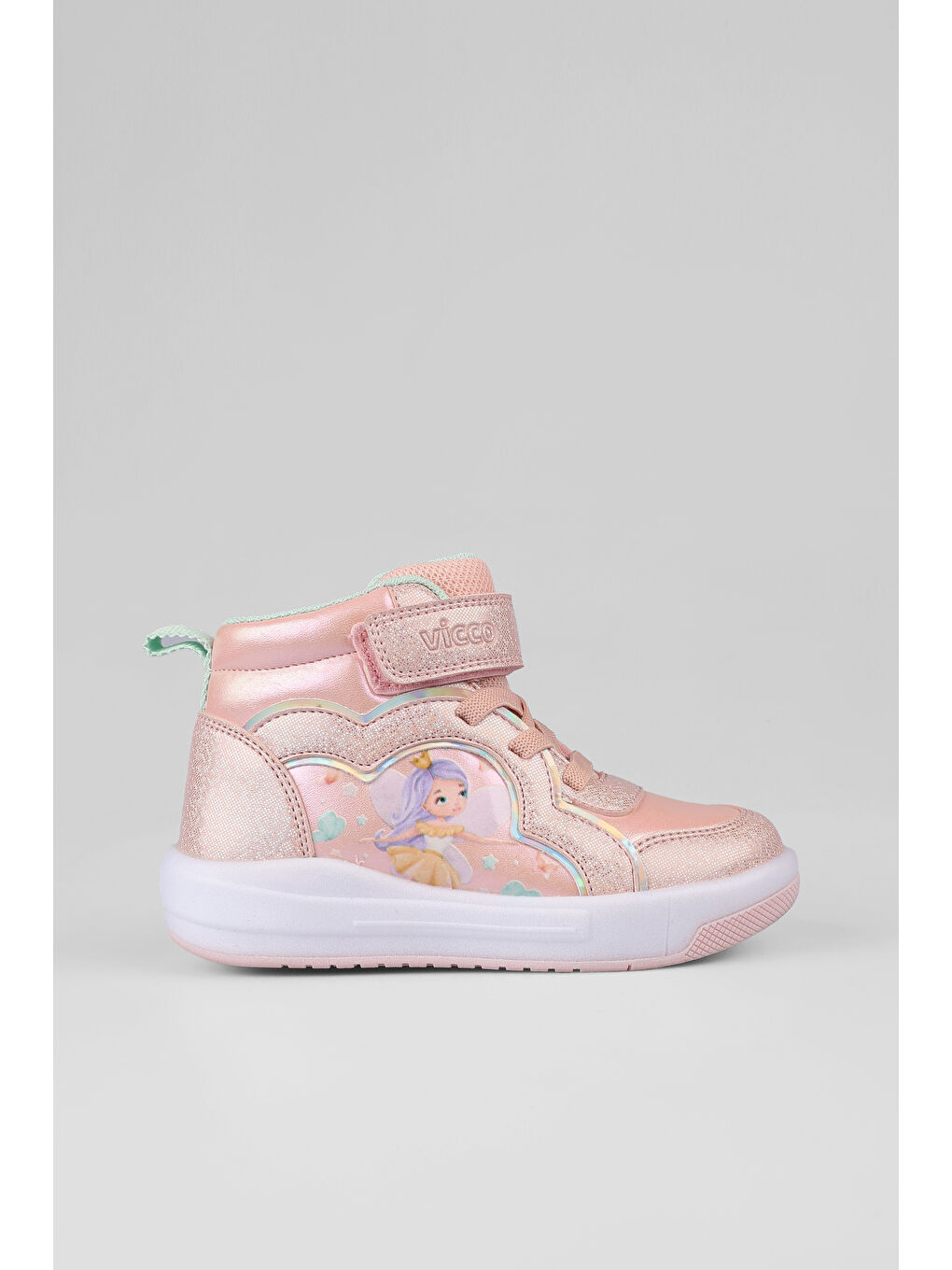 Pembe Klint Işıklı Kız Okul Öncesi Pudra Bot