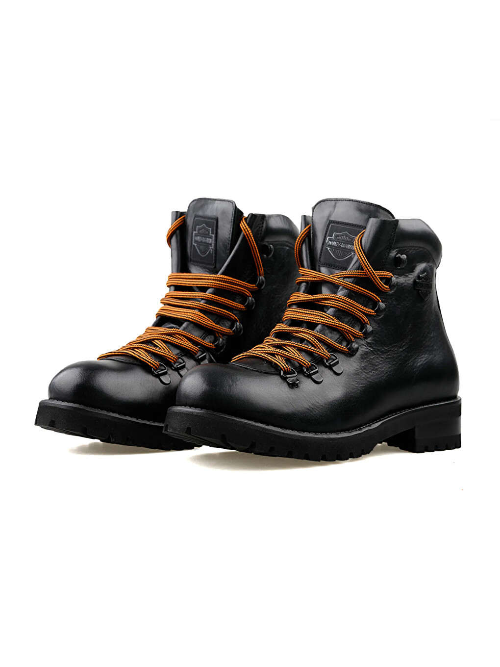 Siyah Erkek Bot 026M100060 Harley-Davidson NOTLEY BLACK // Deri-2