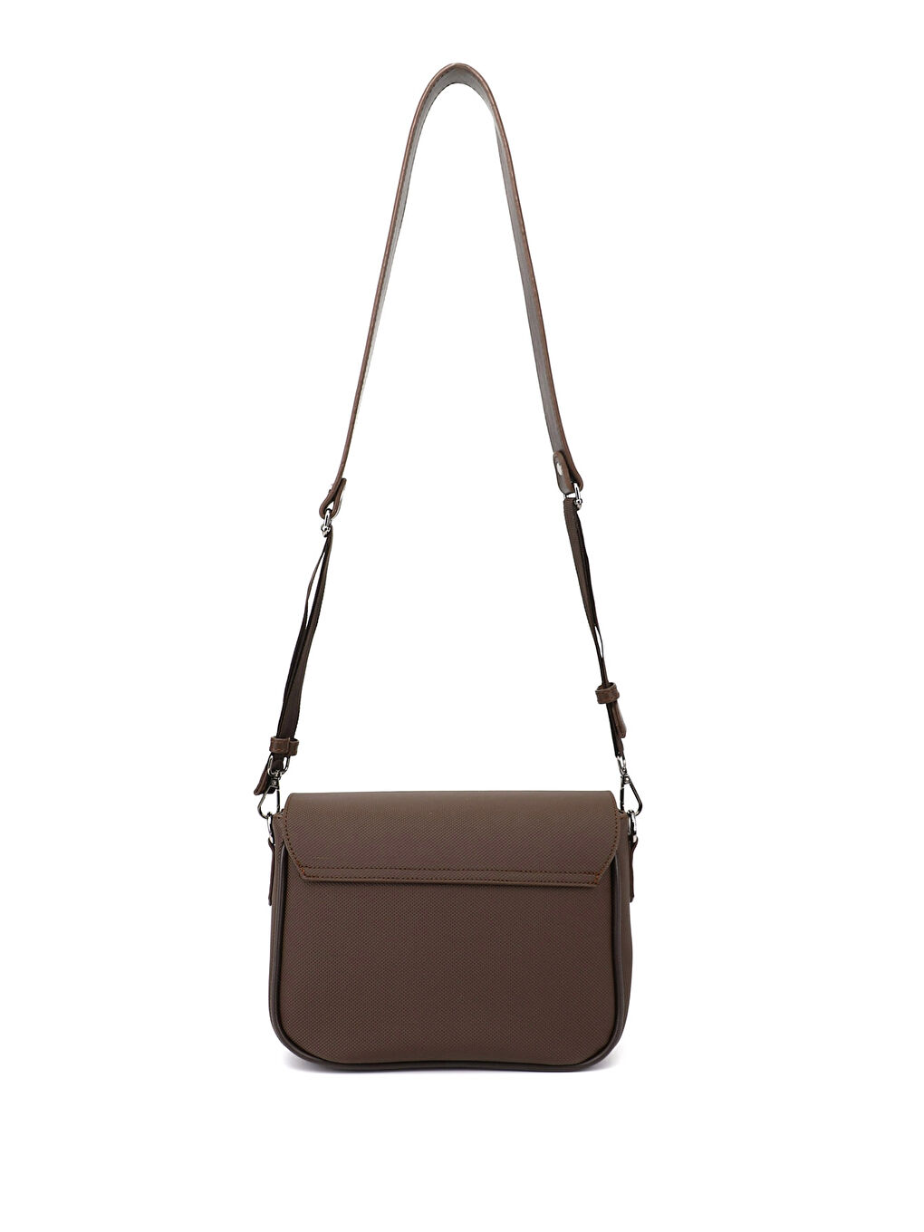 Kahverengi Kadın AÇIK KAHVERENGİ Uzun Askılı Omuz Çantası-3