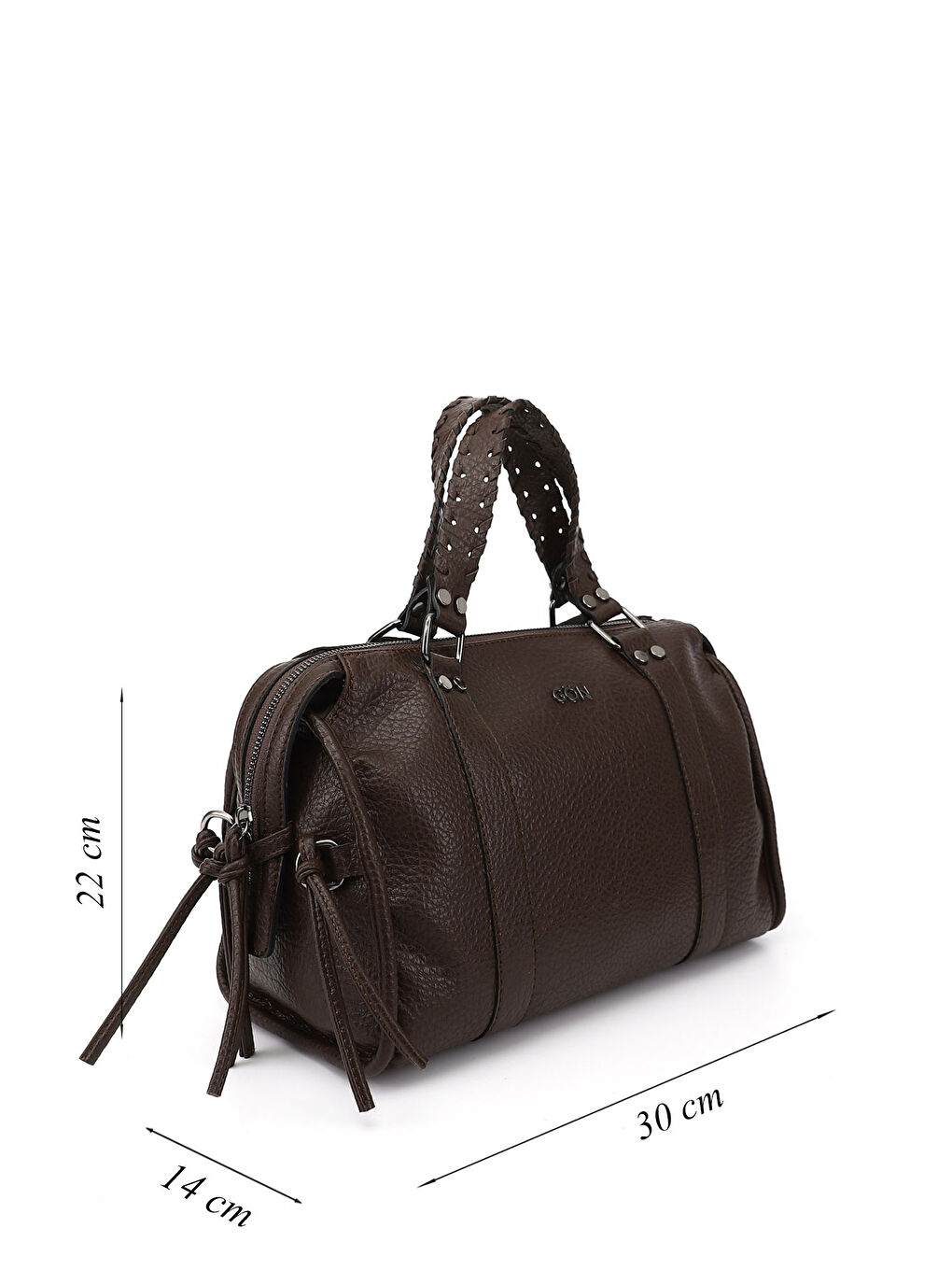 Kahverengi Kadın AÇIK KAHVERENGİ Bowling El Ve Omuz Çantası-1