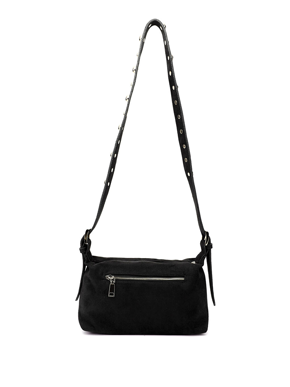 Siyah Kadın KOYU SİYAH Uzun Askılı Omuz Çantası-3