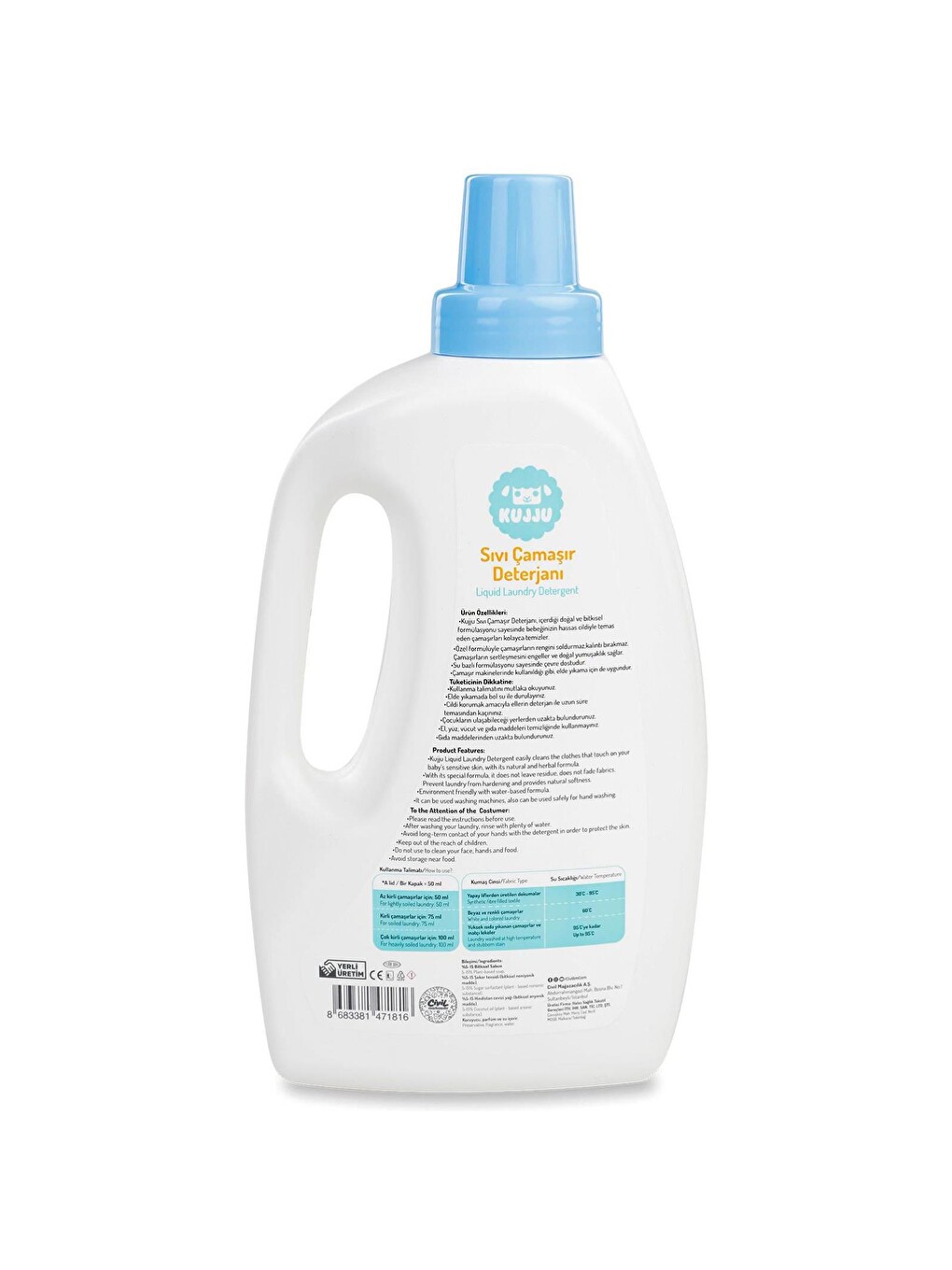 Çamaşır Deterjanı 1500 ml - Standart-2