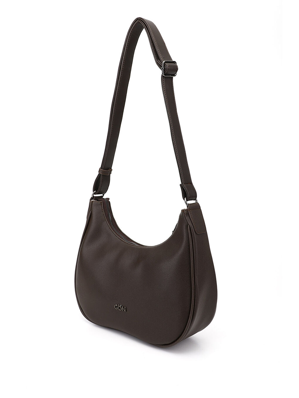 Kahverengi Kadın AÇIK KAHVERENGİ Uzun Askılı Omuz Çantası-2