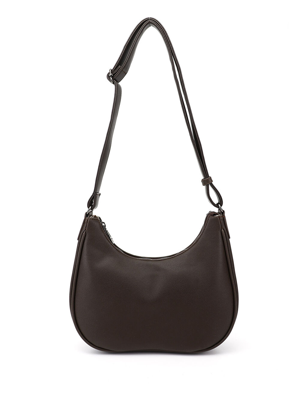 Kahverengi Kadın AÇIK KAHVERENGİ Uzun Askılı Omuz Çantası-3