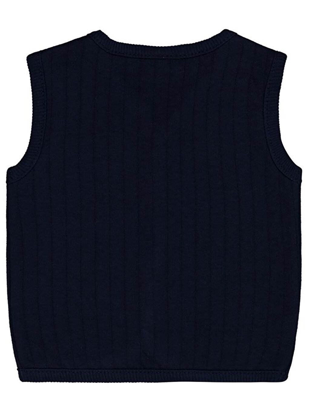 Baby M Nakışlı 6-18 Ay Yelek - Lacivert 18-24 Ay-1