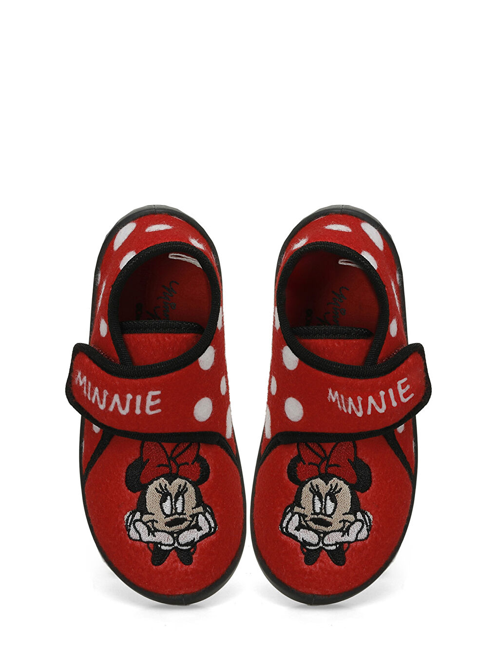 BESE.P4PR Kırmızı Kız Çocuk Panduf-3