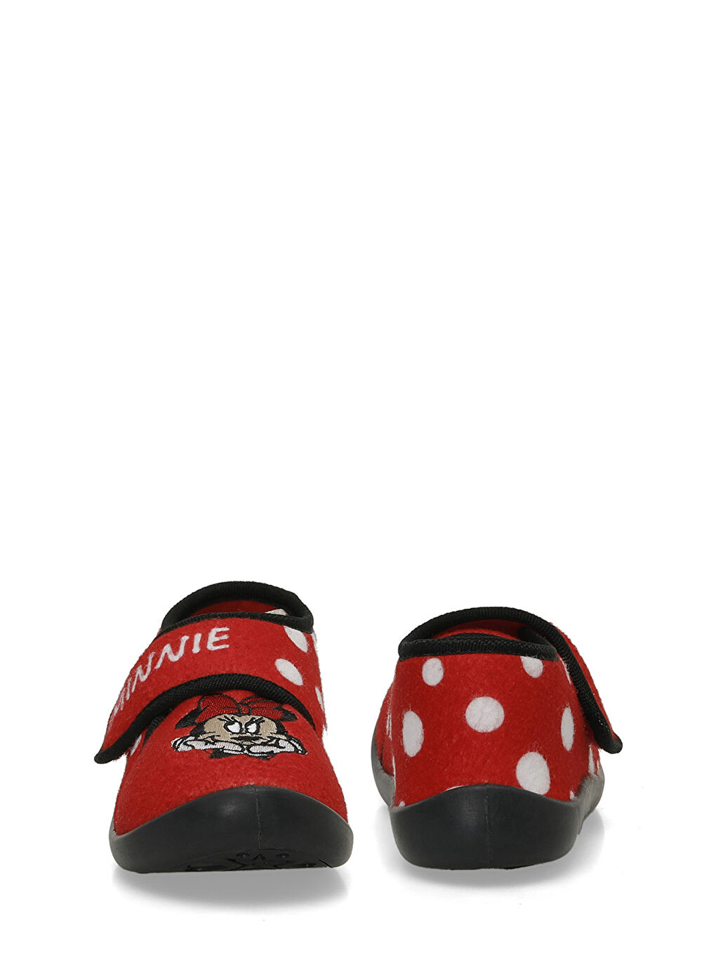 BESE.P4PR Kırmızı Kız Çocuk Panduf-4