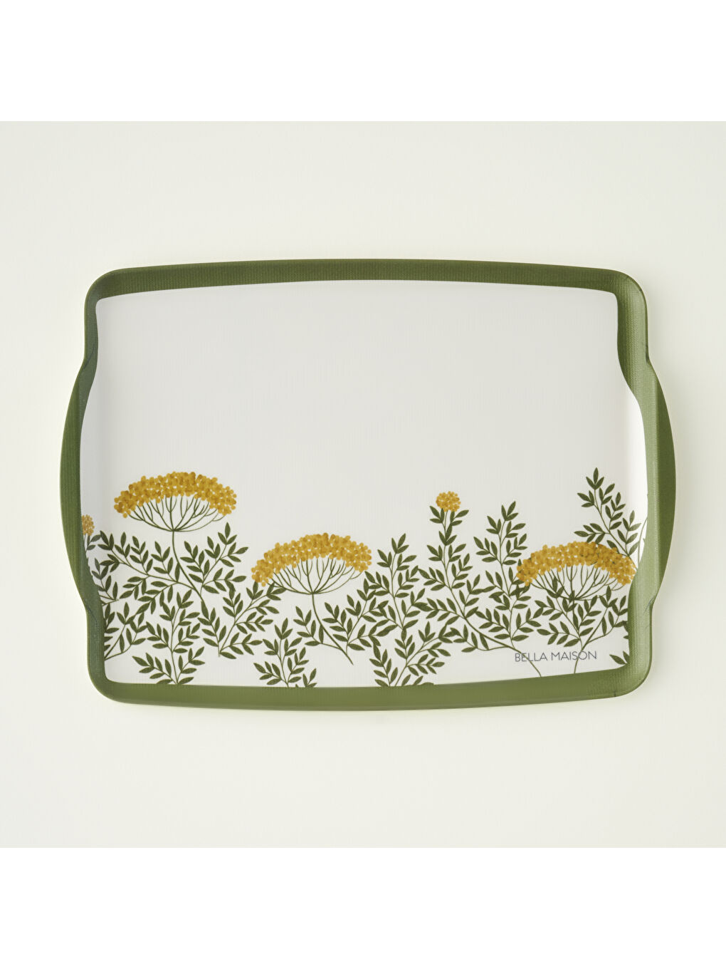 Garden Melamin Tepsi Yeşil (42x31 cm)