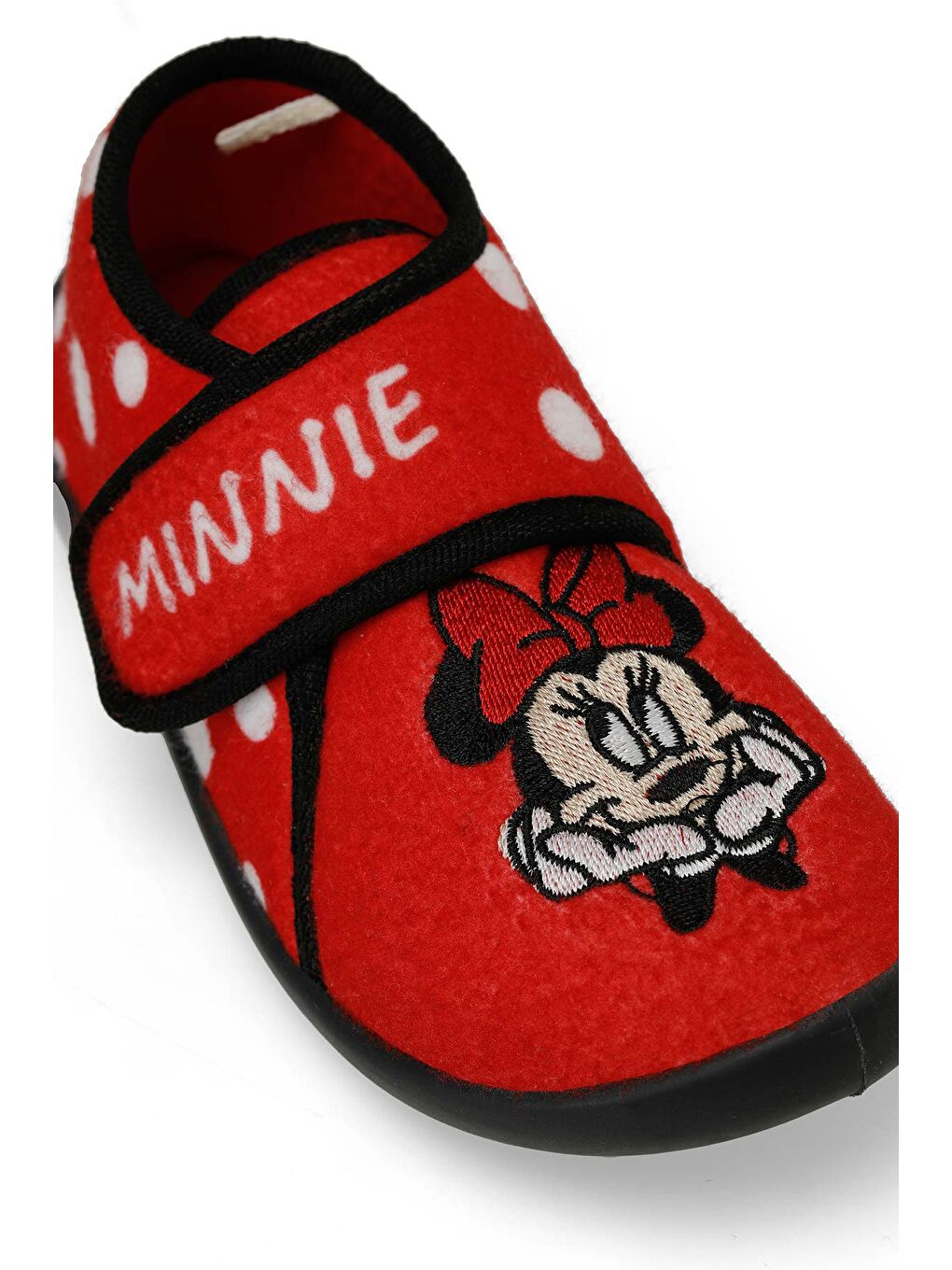 BESE.P4PR Kırmızı Kız Çocuk Panduf-6