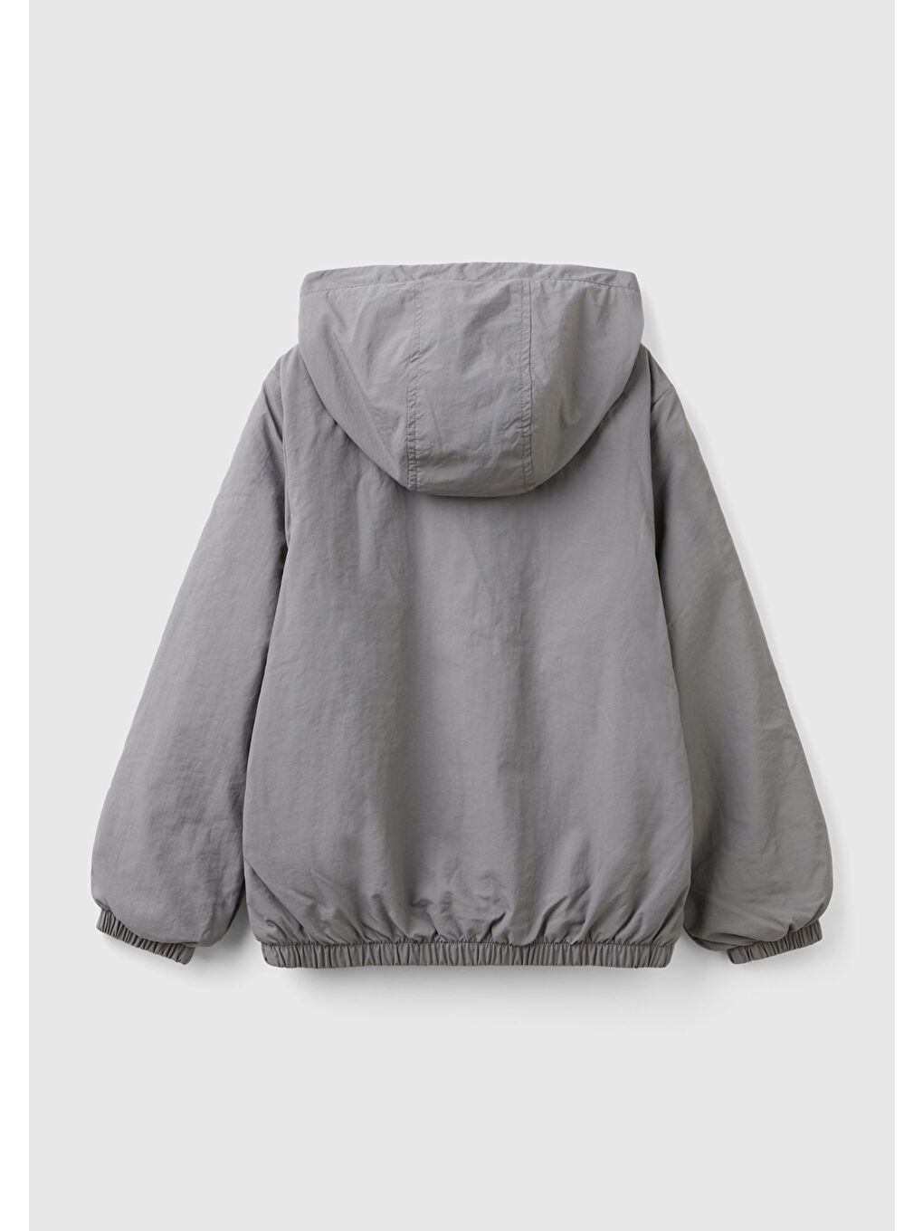 Erkek Çocuk Antrasit Logo İşlemeli Yağmurluk-1