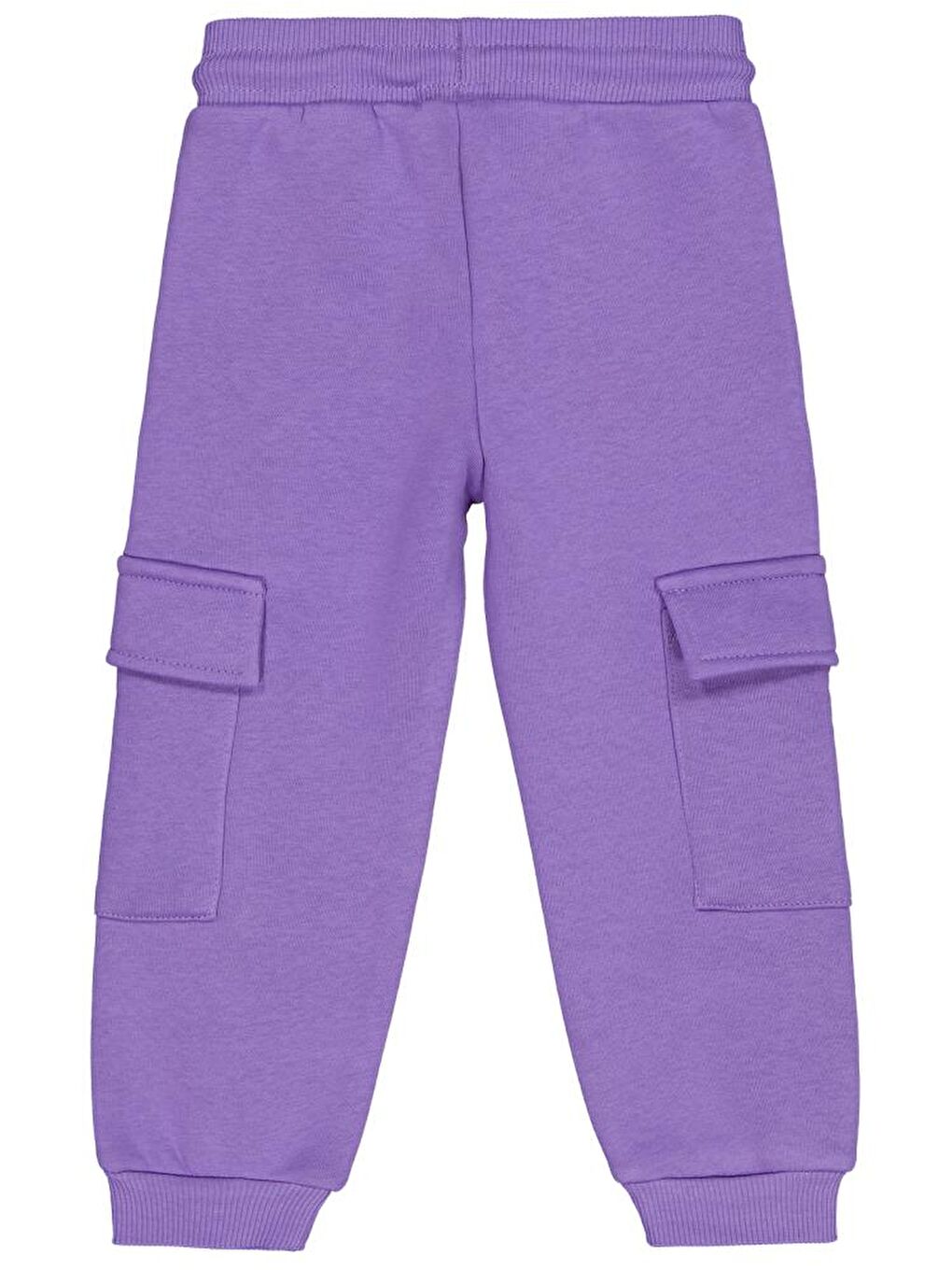 Mor Girls Kargo Cepli 2-5 Yaş Eşofman Altı - Lila 2-3 Yaş-2