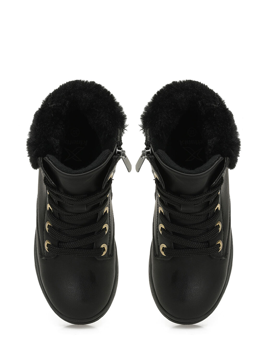 JUNA J F 5PR Siyah Kız Çocuk Bot-3