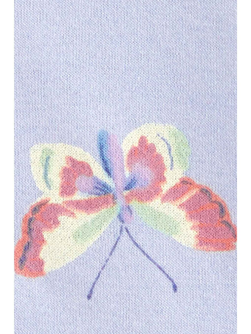 Mavi Küçük Kız Çocuk Sweatshirt-1