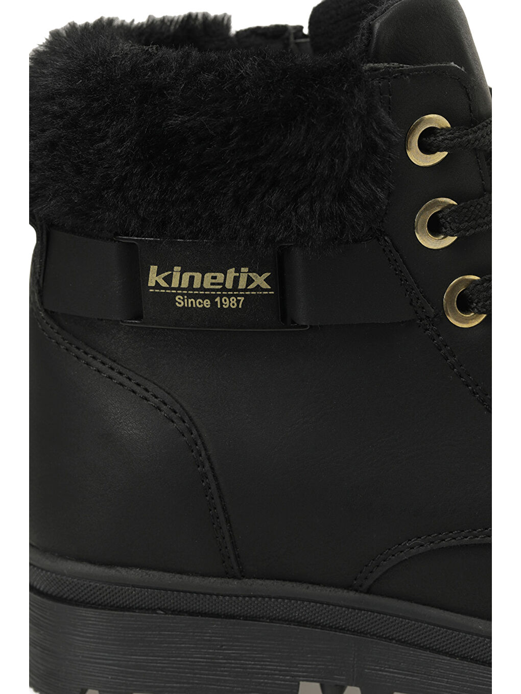 JUNA J F 5PR Siyah Kız Çocuk Bot-6