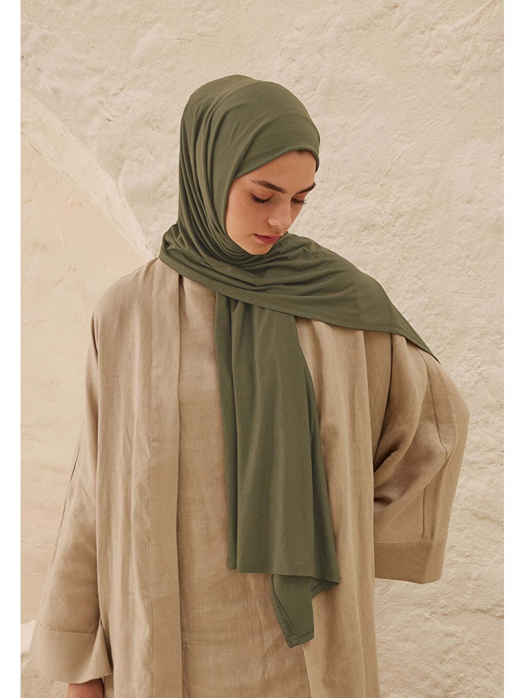 Penye Şal Küf Yeşili