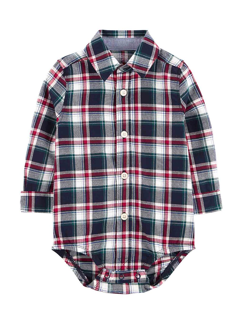 Karışık Erkek Bebek Gömlek Body-1