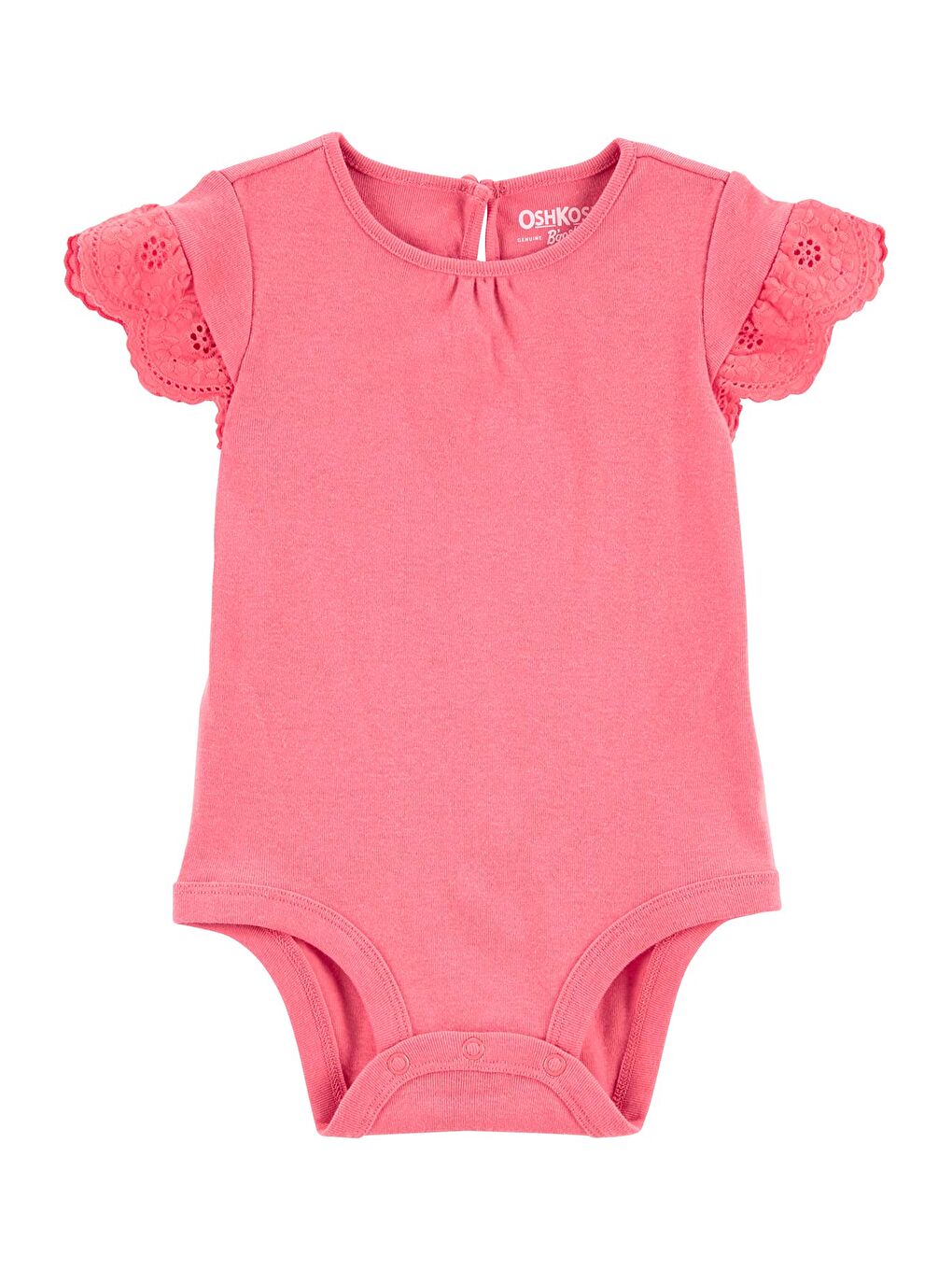 Kız Bebek Kısa Kollu Body Pembe