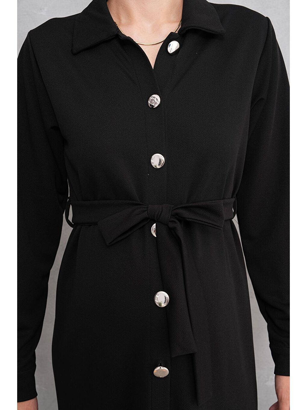 Midnight Mom Siyah Hamile Elbisesi-6