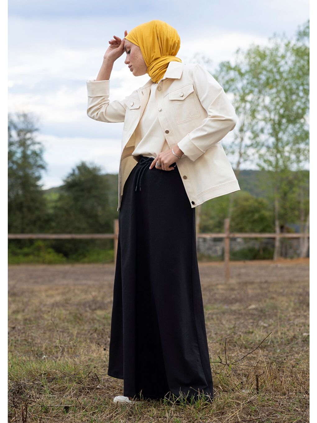 Eşofman Siyah Etek-2