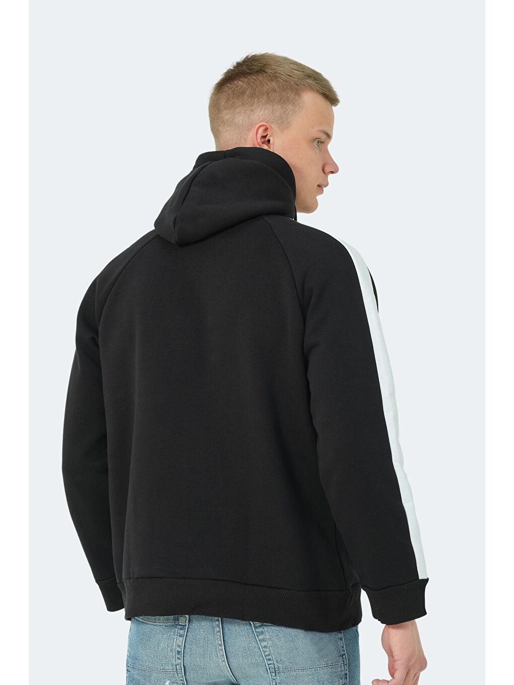 SLAZENGER Siyah Erkek Sweatshirt Siyah - 1