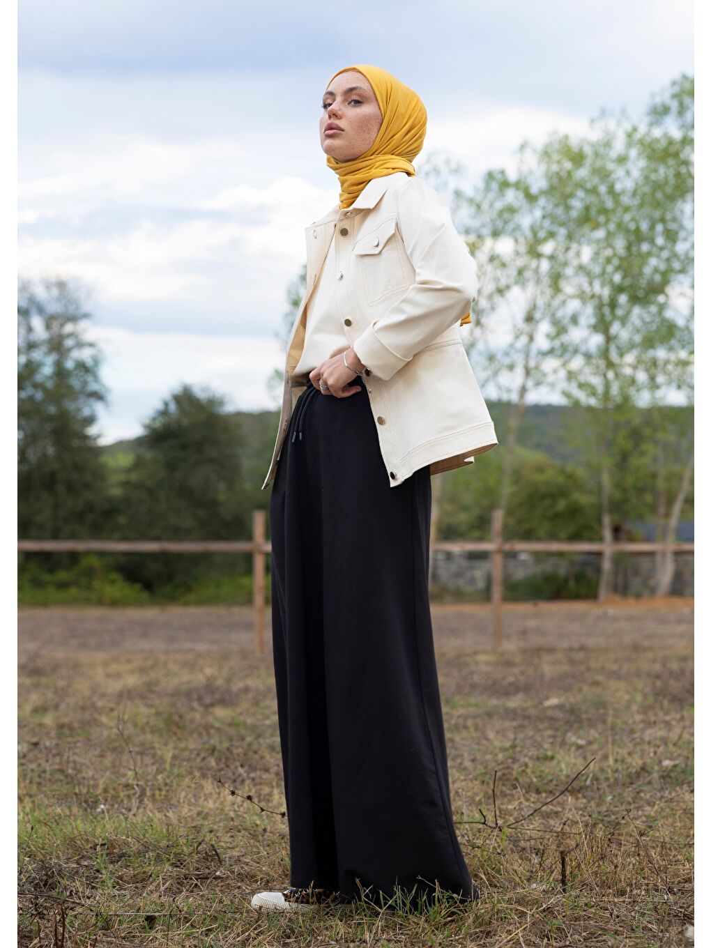 Eşofman Siyah Etek-5