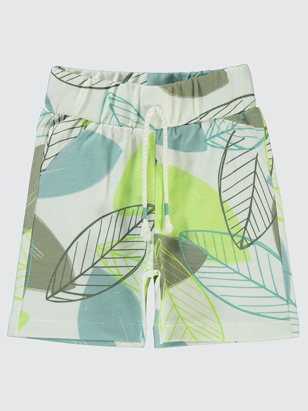 Boys Erkek Çocuk Şort 2-5 Yaş Açık Çağla Yeşili