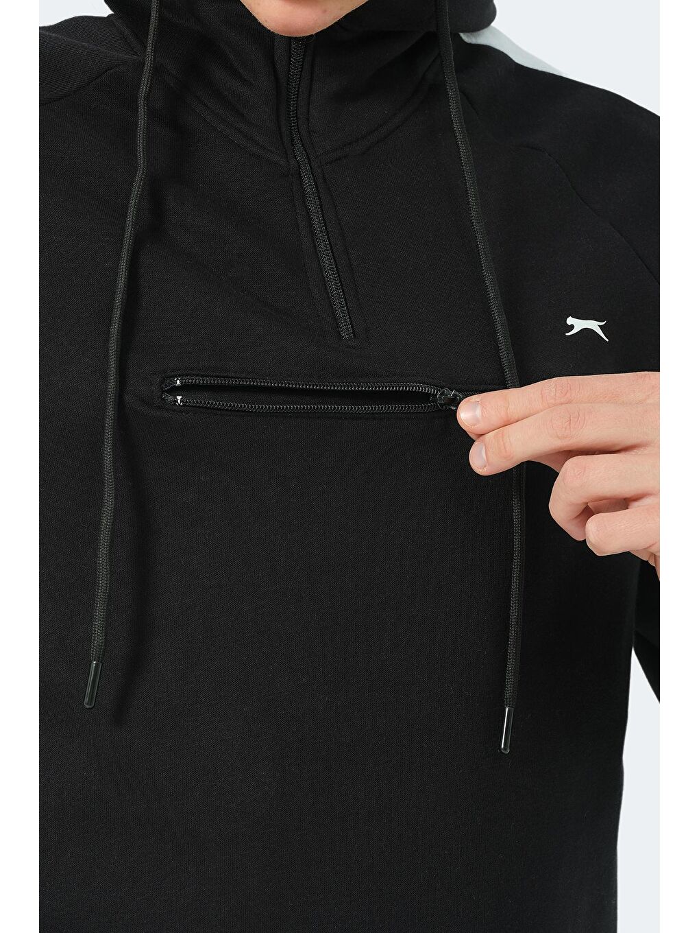 SLAZENGER Siyah Erkek Sweatshirt Siyah - 3