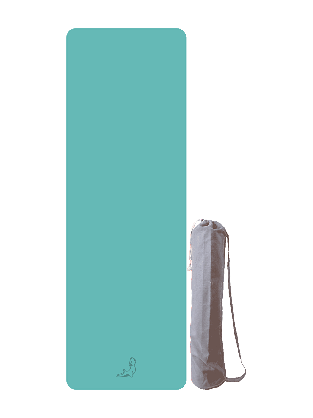 Lean Serisi Göl Mavisi 4.1 mm Doğal Kauçuk Kaydırmaz Yoga Matı-1