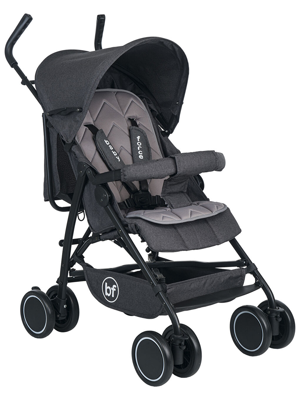 Joy Plus Baston Bebek Arabası Antrasit