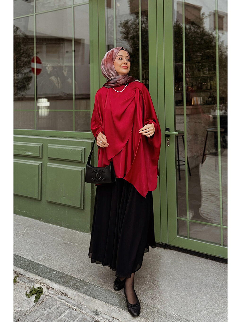 Pembe Modal Brush Şal Floral Fairy-6