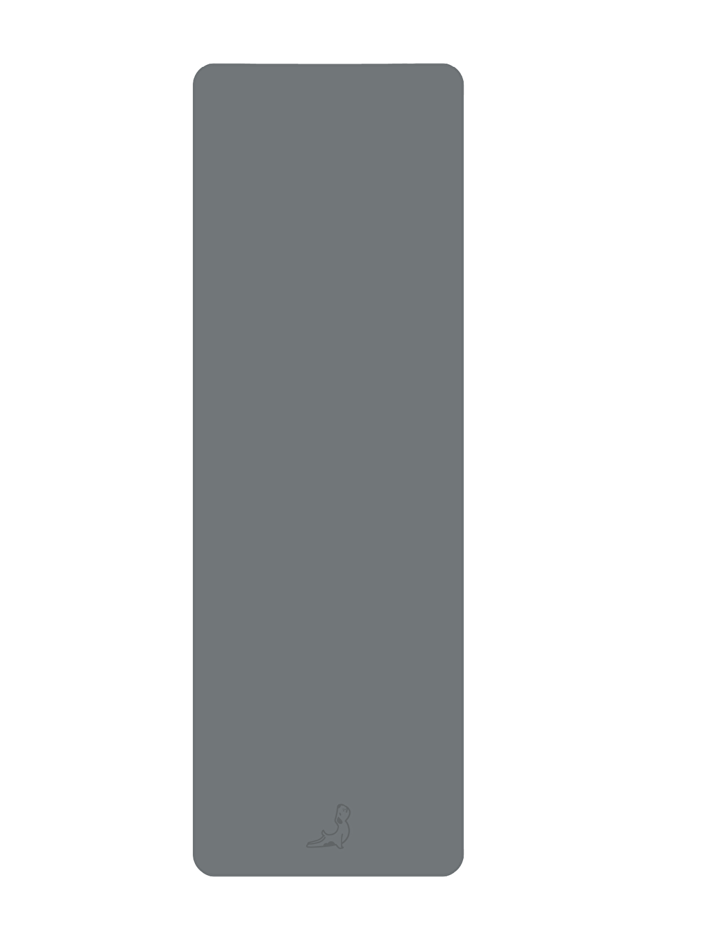 Lean Serisi Gri 4.1 mm Doğal Kauçuk Kaydırmaz Yoga Matı