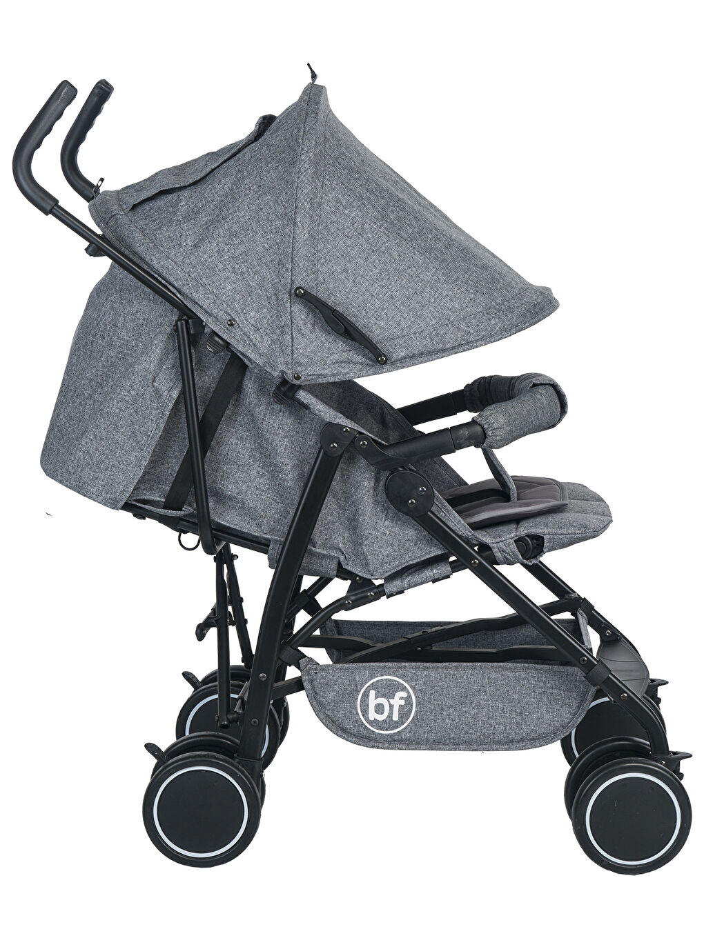 Joy Plus Baston Bebek Arabası Antrasit-3